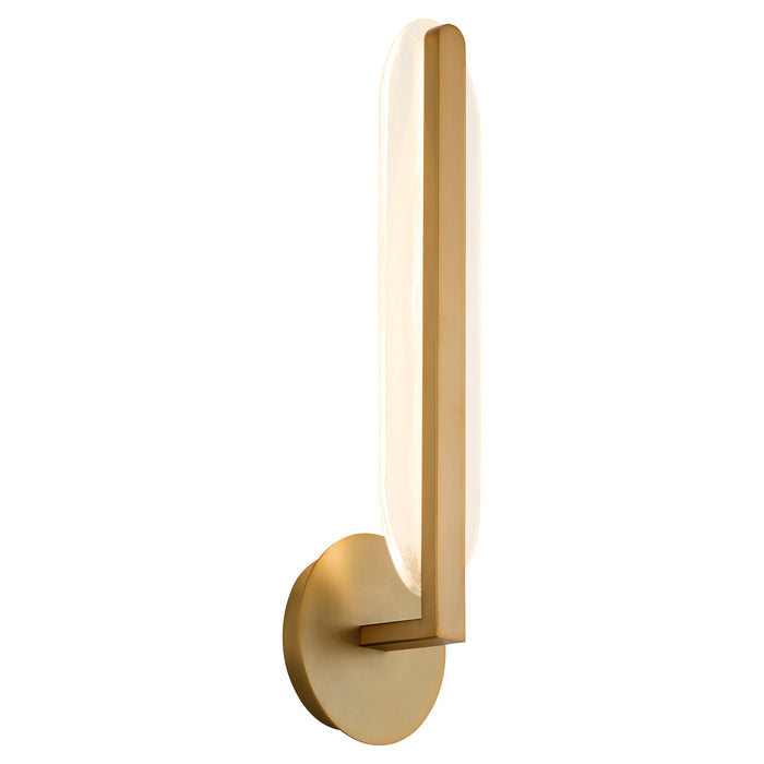 AVIAN 1 Light 5 CCT Sconce in Brushed Brass