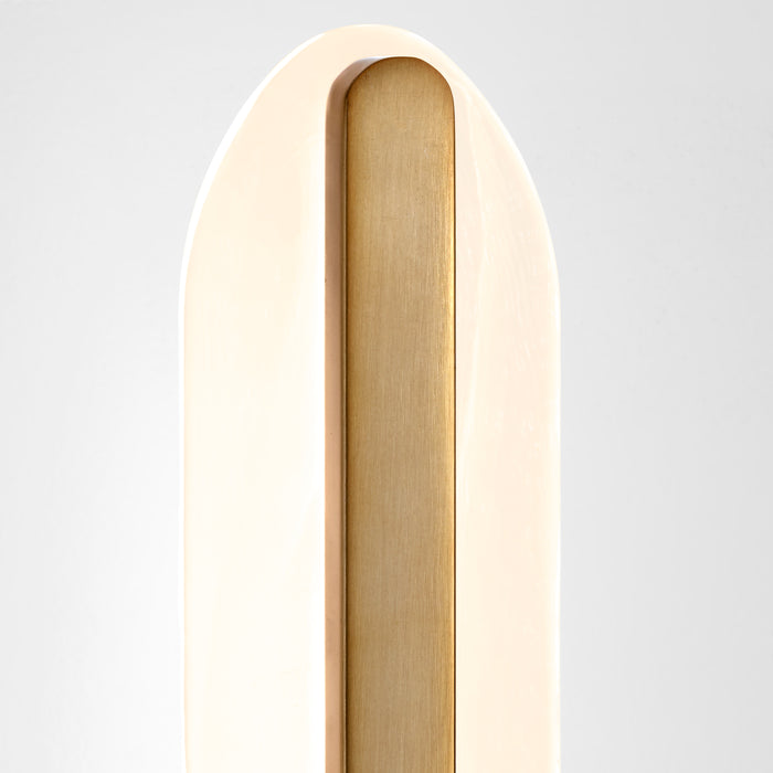 AVIAN 1 Light 5 CCT Sconce in Brushed Brass