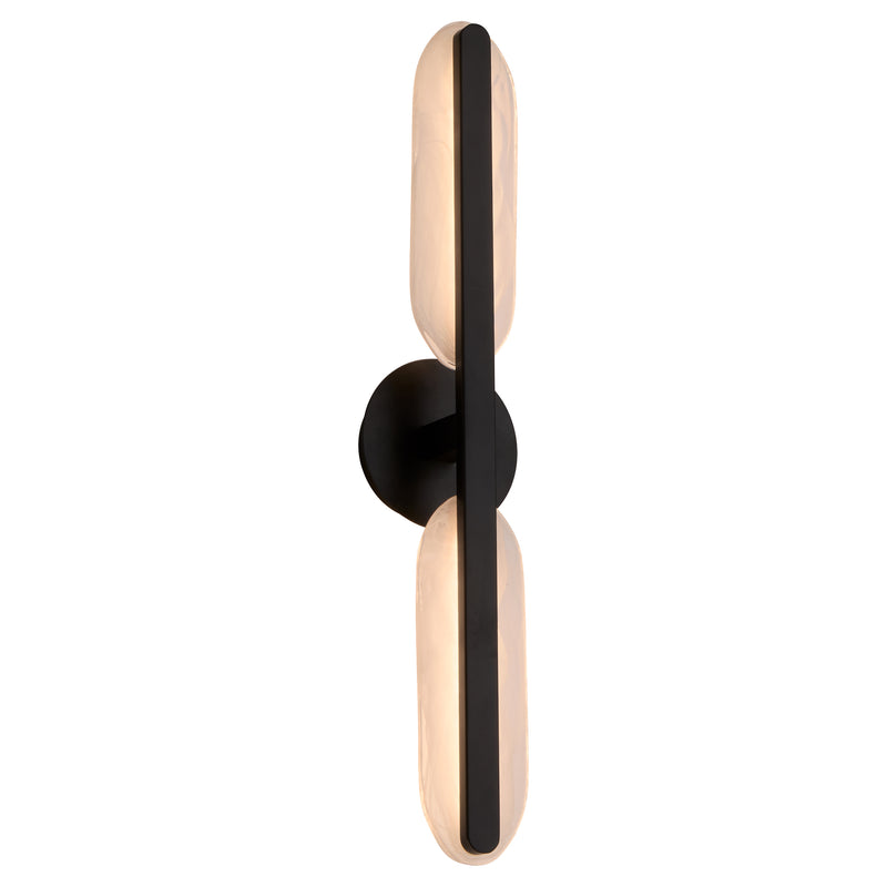 AVIAN 2 Light 5 CCT Vanity in Black