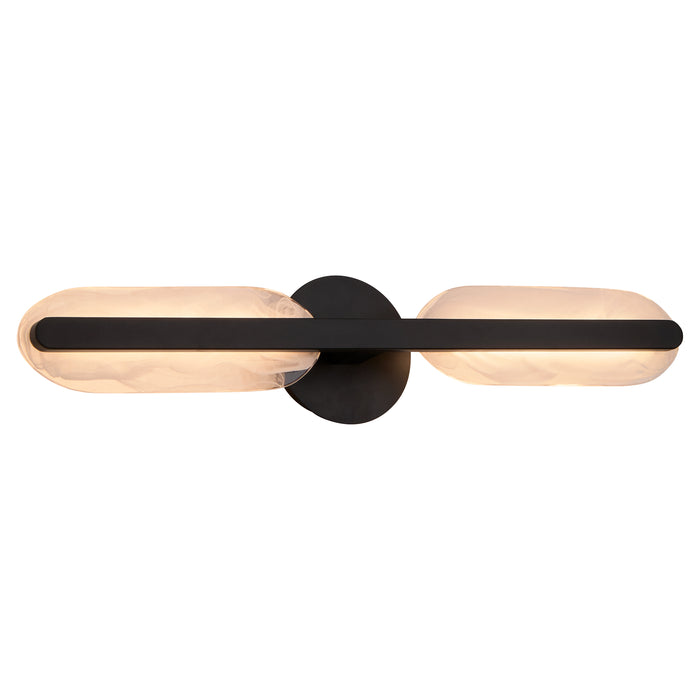 AVIAN 2 Light 5 CCT Vanity in Black