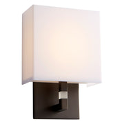 Quorum Home Oxygen - 3-521-22 - LED Wall Sconce - Oiled Bronze W/ Matte White Acrylic