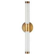 Vaden 22" 5CCT Sconce - Brushed Brass