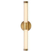 Vaden 22" 5CCT Sconce - Brushed Brass