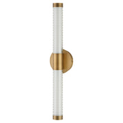 Vaden 22" 5CCT Sconce - Brushed Brass