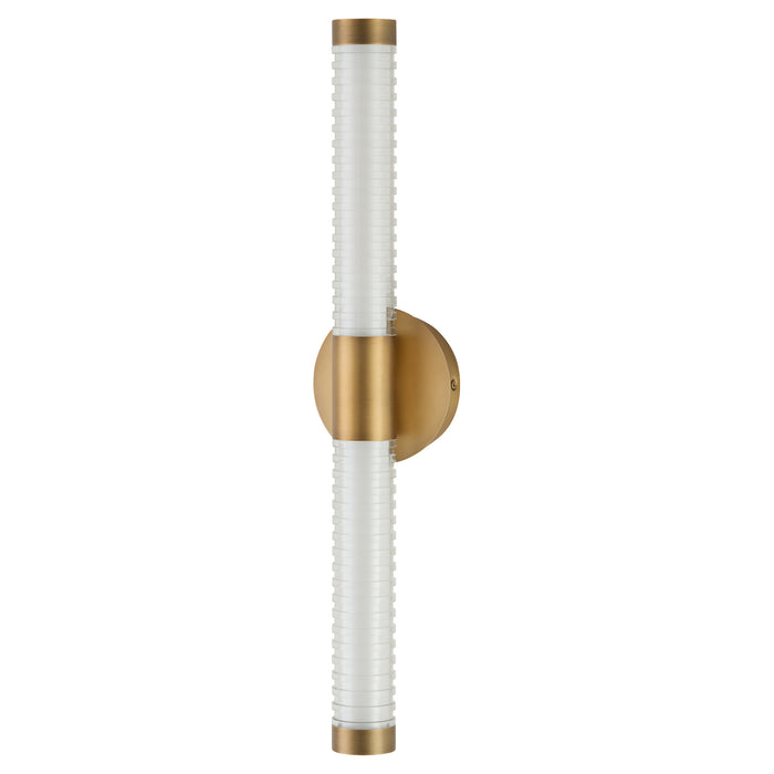 Vaden 22" 5CCT Sconce - Brushed Brass