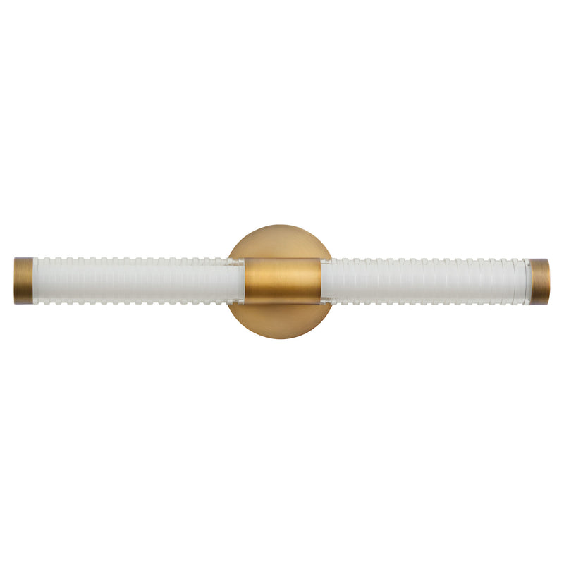 Vaden 22" 5CCT Sconce - Brushed Brass