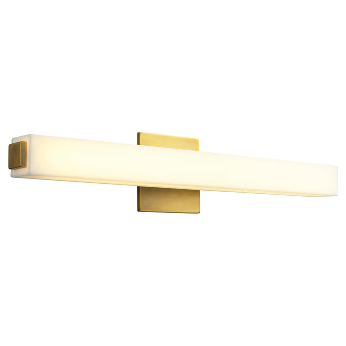 Quorum Home Oxygen - 3-537-40 - LED Vanity - Antique Brass