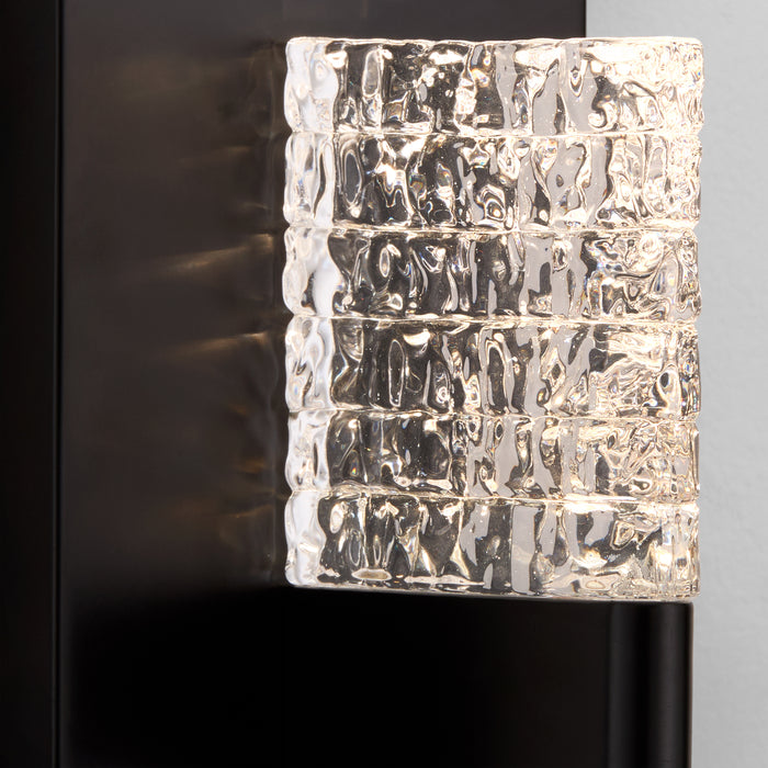 GAMMA 1 Light Wall Mount in Black