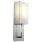 Quorum Home Oxygen - 3-564-224 - LED Wall Sconce - Satin Nickel W/ Matte White Acrylic