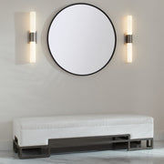 Quorum Home Oxygen - 3-590-124 - LED Vanity - Satin Nickel