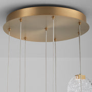 Quorum Home Oxygen - 3-6051-40 - LED Pendant - Aged Brass