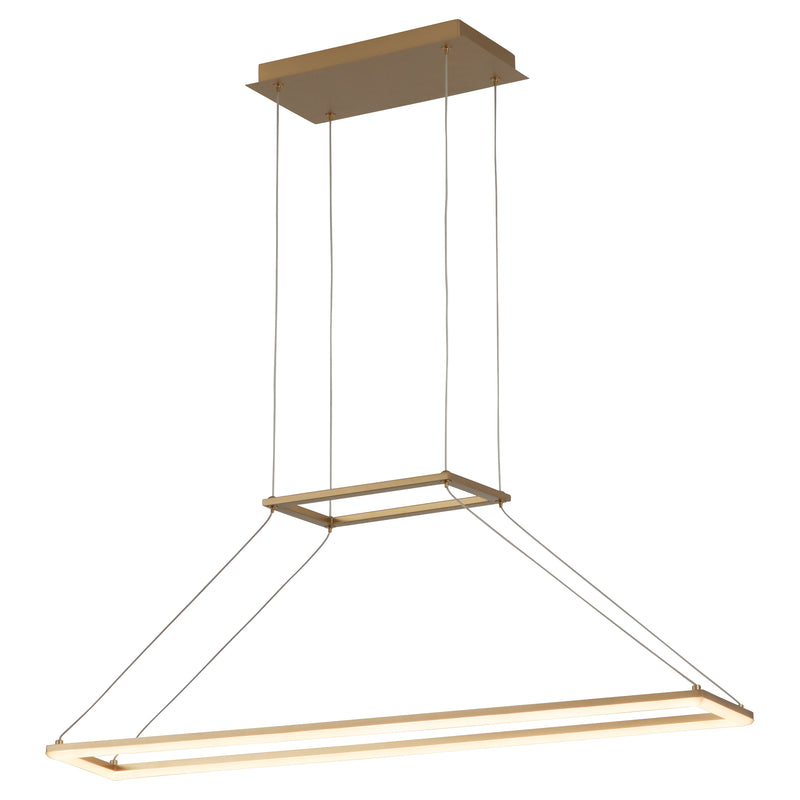 Quorum Home Oxygen - 3-6054-40 - LED Pendant - Aged Brass