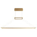 Quorum Home Oxygen - 3-6055-40 - LED Pendant - Aged Brass