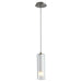 Quorum Home Oxygen - 3-609-124 - LED Pendant - Satin Nickel W/ Satin Opal