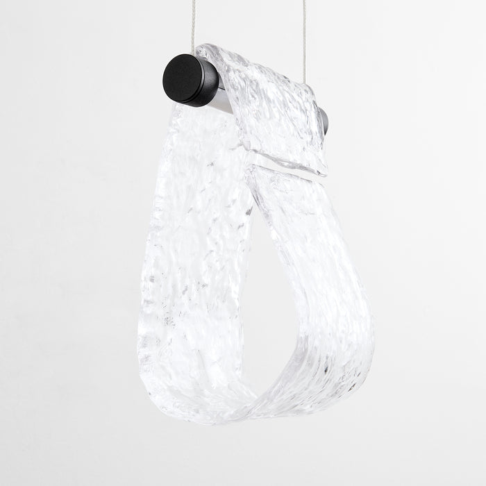 VEER 5 Light Pendant in Black