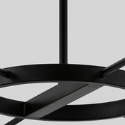 Quorum Home Oxygen - 3-6118-15 - LED Chandelier - Matte Black