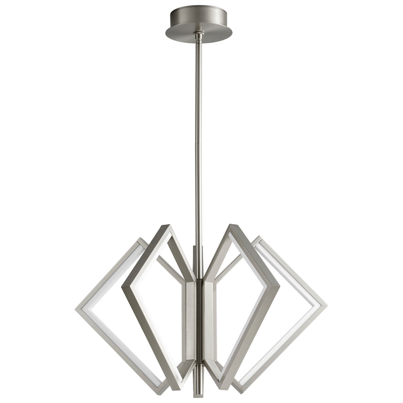 Quorum Home Oxygen - 3-6143-24 - LED Ceiling Mount - Satin Nickel