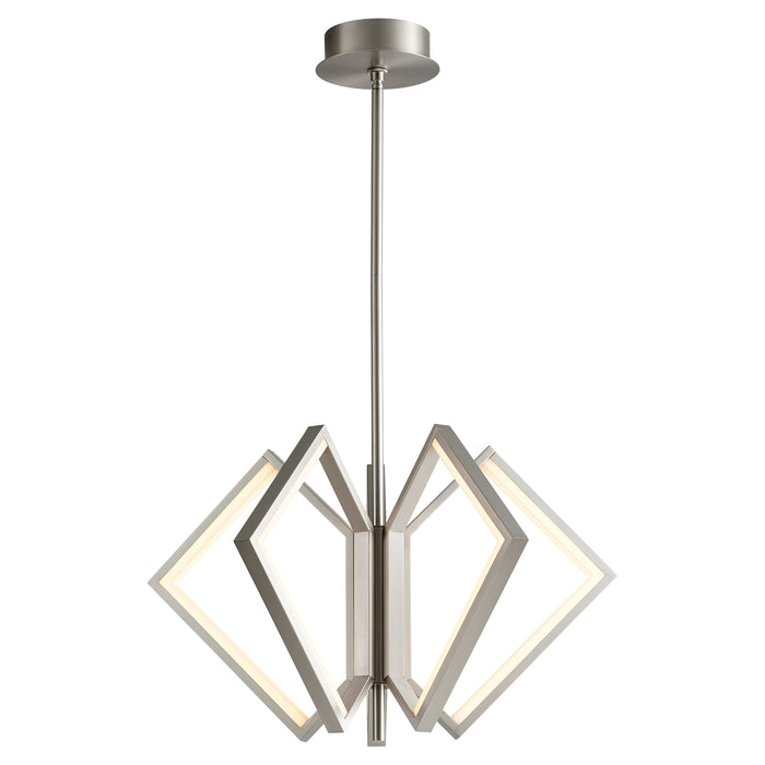 Quorum Home Oxygen - 3-6143-24 - LED Ceiling Mount - Satin Nickel