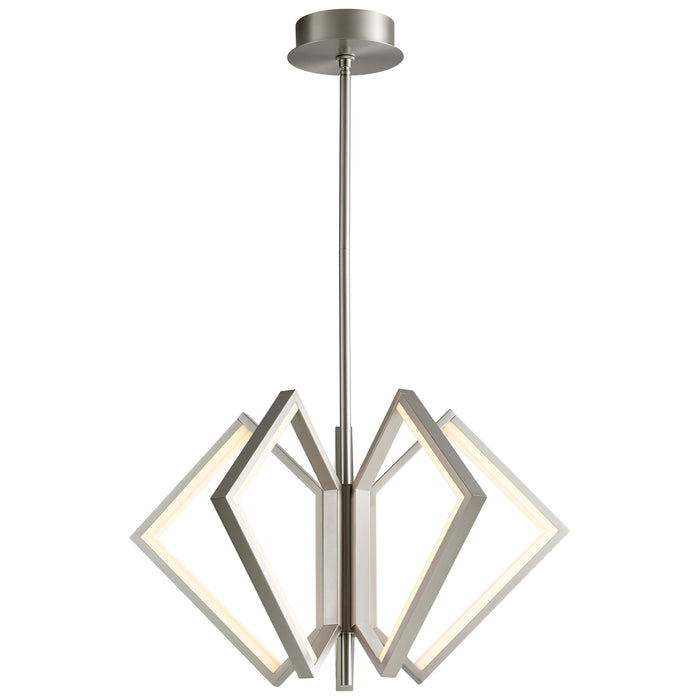 Quorum Home Oxygen - 3-6143-24 - LED Ceiling Mount - Satin Nickel