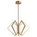 Quorum Home Oxygen - 3-6143-40 - LED Ceiling Mount - Aged Brass