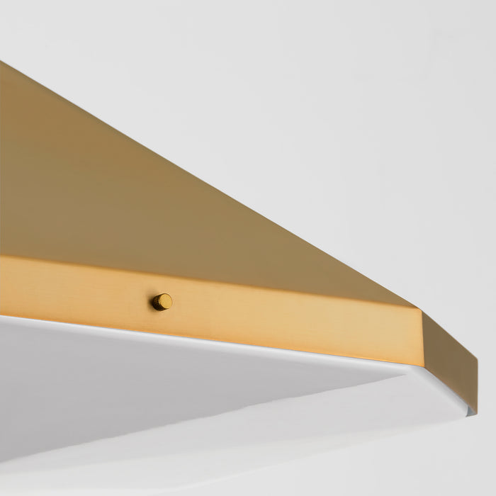 TEMPE 5CCT Pendant in Brushed Brass