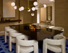 ORBE Ten Light 5CCT Chandelier - Brushed Brass