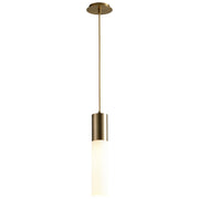Quorum Home Oxygen - 3-653-140 - LED Pendant - Aged Brass