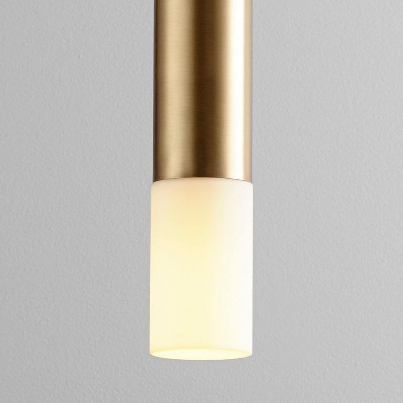 Quorum Home Oxygen - 3-654-40 - LED Pendant - Aged Brass