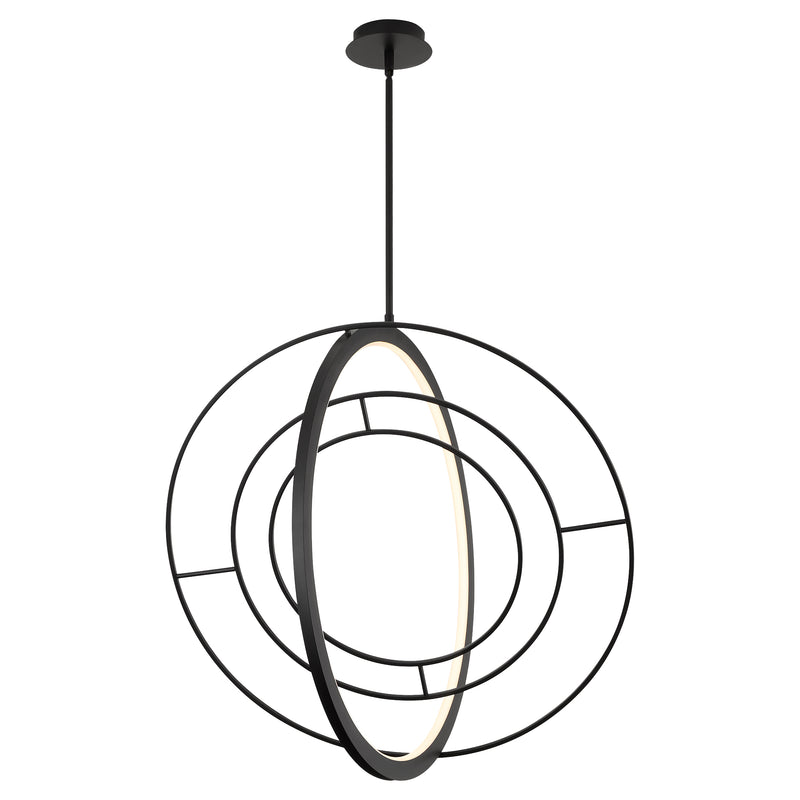 GALILEI 29" 5CCT LED Pendant in Black