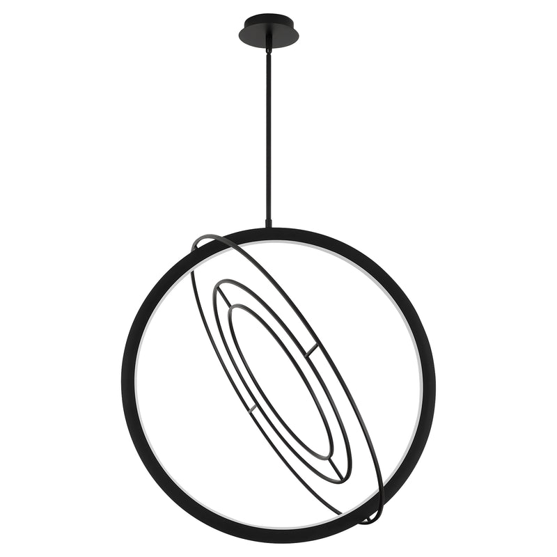 GALILEI 29" 5CCT LED Pendant in Black