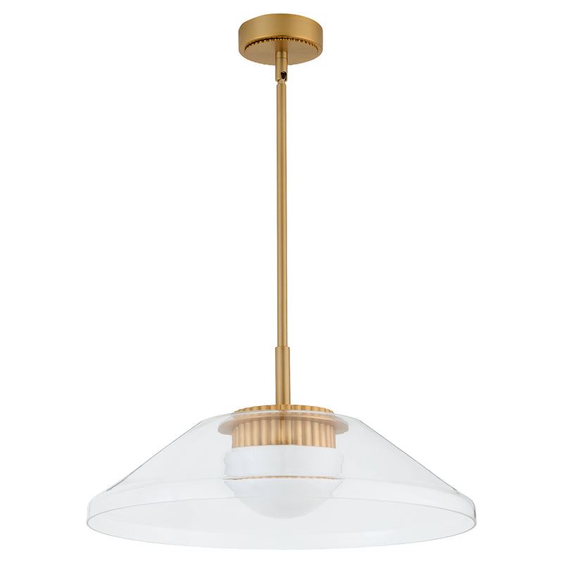 EROS 5CCT Pendant in Brushed Brass