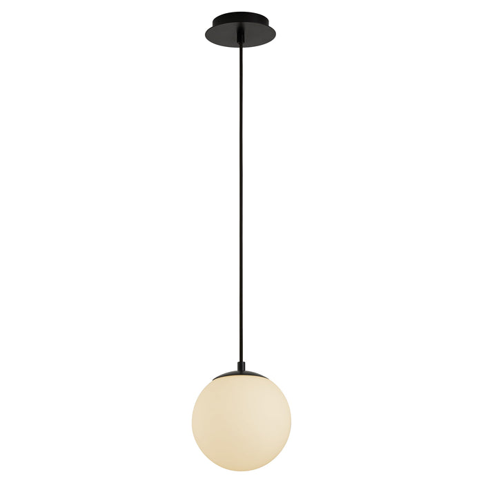 Luna 8" Pendant - Black