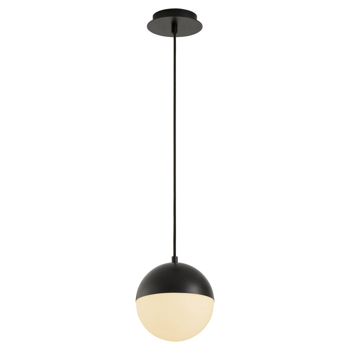 Luna 8" Pendant - Black