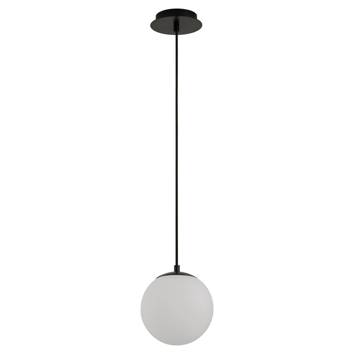 Luna 8" Pendant - Black