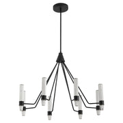 Quorum Home Oxygen - 3-6714-15 - LED Chandelier - Black