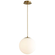 Quorum Home Oxygen - 3-673-40 - LED Pendant - Aged Brass