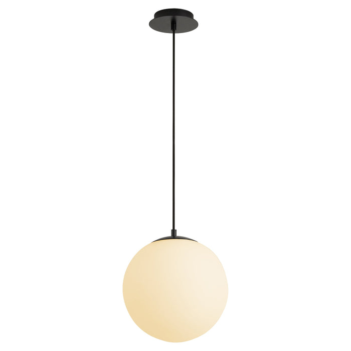 Luna 12" Pendant - Black