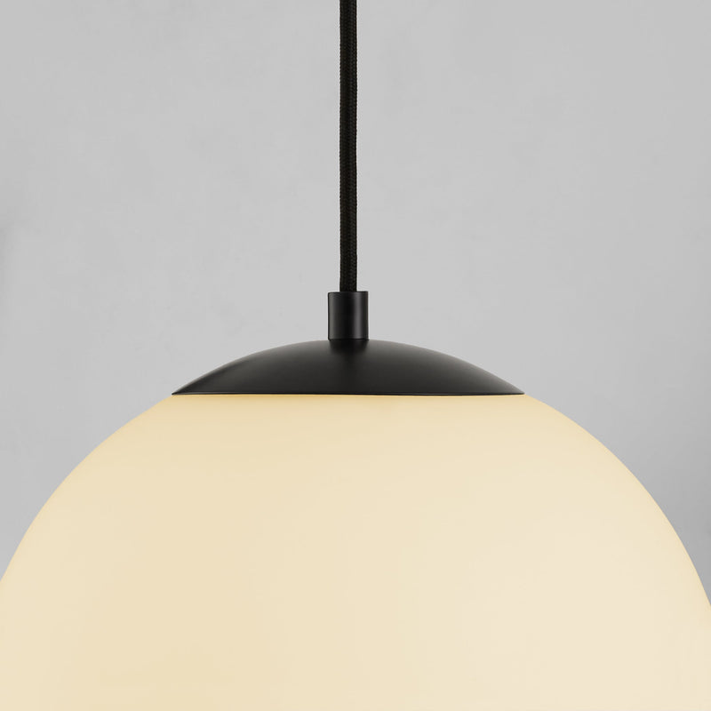 Luna 12" Pendant - Black