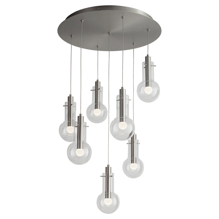 Quorum Home Oxygen - 3-674-24 - LED Pendant - Satin Nickel