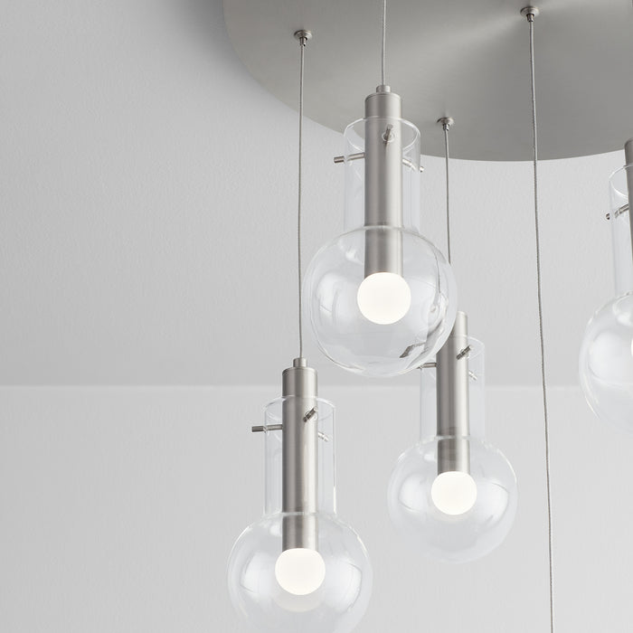 Quorum Home Oxygen - 3-674-24 - LED Pendant - Satin Nickel