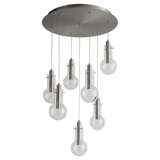 Quorum Home Oxygen - 3-674-24 - LED Pendant - Satin Nickel