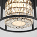 Quorum Home Oxygen - 3-675-15 - LED Ceiling Mount - Black