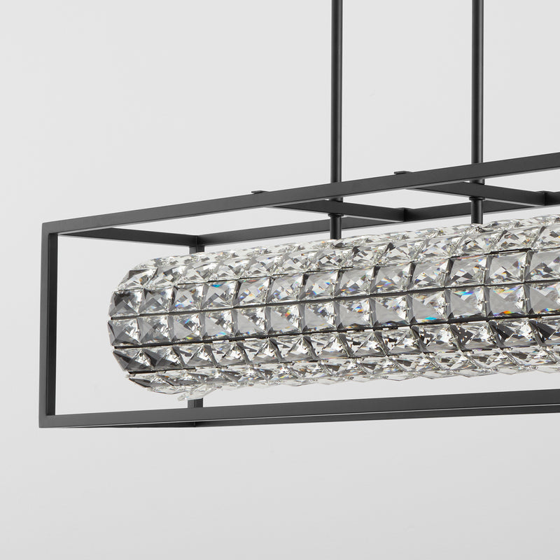 Quorum Home Oxygen - 3-676-15 - LED Linear Pendant - Black