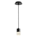 Quorum Home Oxygen - 3-68-15 - LED Pendant - Black Black