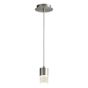 Quorum Home Oxygen - 3-68-24 - LED Pendant - Satin Nickel Satin Nickel