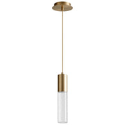 Quorum Home Oxygen - 3-69-40 - LED Pendant - Aged Brass Aged Brass