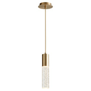 Quorum Home Oxygen - 3-69-40 - LED Pendant - Aged Brass Aged Brass