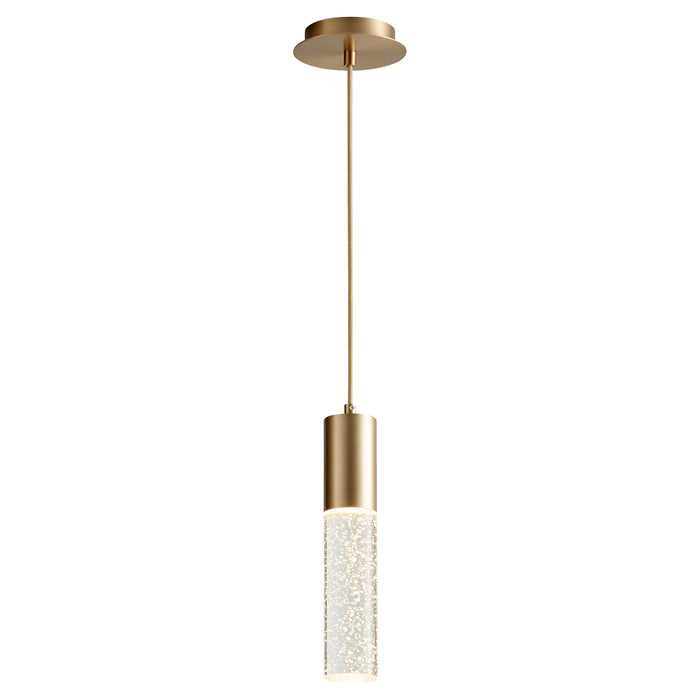 Quorum Home Oxygen - 3-69-40 - LED Pendant - Aged Brass Aged Brass