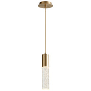 Quorum Home Oxygen - 3-69-40 - LED Pendant - Aged Brass Aged Brass
