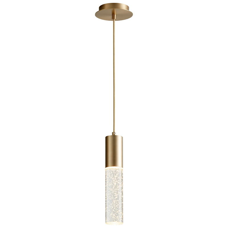 Quorum Home Oxygen - 3-69-40 - LED Pendant - Aged Brass Aged Brass